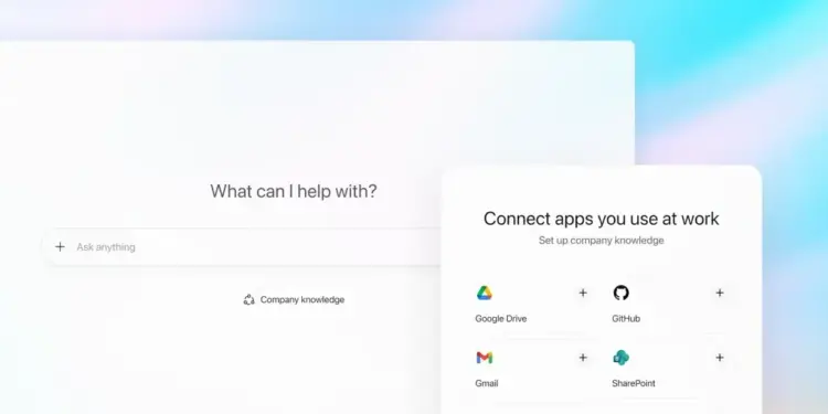 ChatGPT、『Company knowledge』機能を追加　SlackやGitHubの情報をもとに回答生成